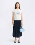 Thinking MU Meowrobics Mirna Tee WHITE M