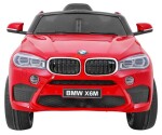 Mamido Elektrické autíčko BMW X6 M lakované červené