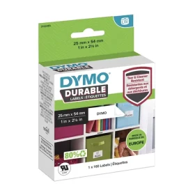 Dymo LabelWriter Durable štítky biela / Štítky do tlačiarne / 25x54 mm / vodeodolné / 160 ks (2112283)