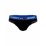 Dámske džínsové nohavičky s čipkou UW0UW03539-BDS - Tommy Hilfiger M