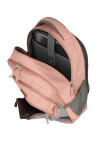 Batoh na notebook Travelite Basics Backpack Melange Rose/grey