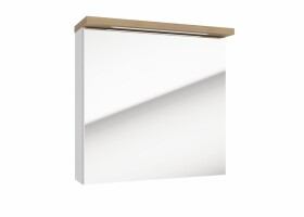 Zrkadlová skrinka Naturel Stilla + LED 60x60 cm biela STILLAE06017 STILLAE06017