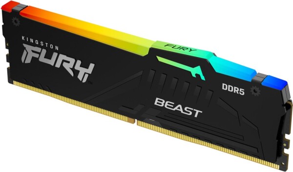 Kingston Kingston Technology FURY Beast RGB moduł pamięci 32 GB 1 x 32 GB DDR5