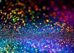ENJOY Puzzle Pestrofarebné trblietky