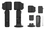 STABLECAM Sada silikónových krytov DJI OSMO Pocket 4 Pre čierna / Sada príslušenstva / Kryty + stojanček