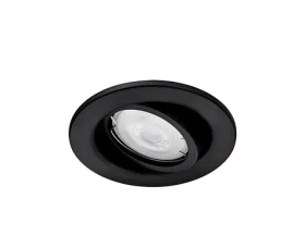 Philips Fresco čierna / Vonkajšie zápustné svietidlo / GU10 / LED 4,6 W / 2700K / IP23 (929003363501)