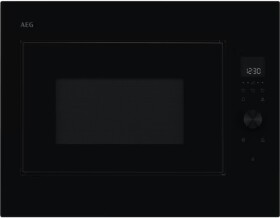 AEG Juodos spalvos 45cm aukščio įmontuojama mikrobangų krosnelė AEG TB6SM261FB