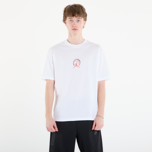 Tričko Jordan Men's Graphic T-Shirt White/ Infrared 23 XS