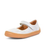 Dievčenské barefoot baleríny MARY J Silver Froddo G3140184-6 strieborná - 25