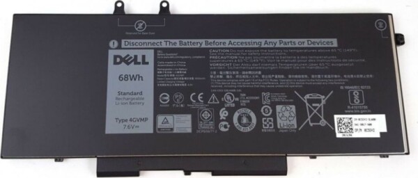 Dell Battery, 68WHR, 4 Cell,