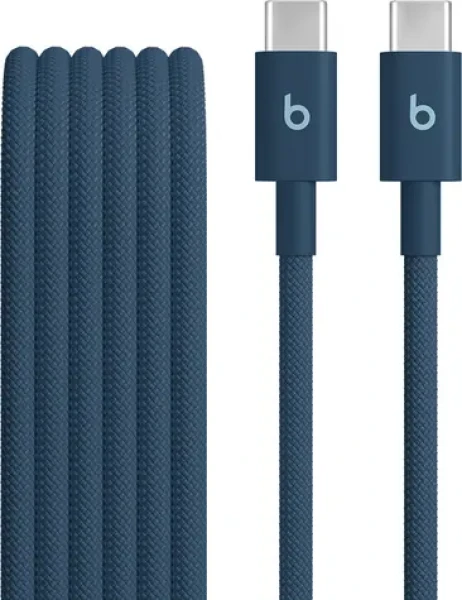 Beats kábel USB-C (M) - USB-C (M) 3 m Nitro Navy / Kábel / opletený / 240 W (MHX84EE/A)
