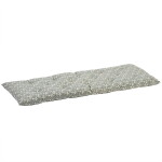 MADAM STOLTZ Prešívaný matrac Blue/Off White 45 × 125 cm