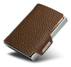 Kožená mini peňaženka Mondraghi One Brown