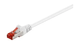 MicroConnect CAT6 S/FTP 0.5m biela / LSZH (SSTP6005W)