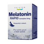 SALUTEM Melatonín rapid komplex 5 mg 30 rozpustných tabliet