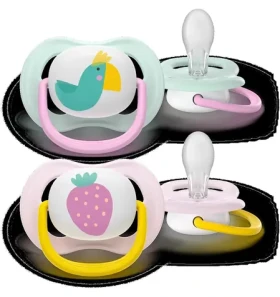 Philips Avent Ultra Air SCF080/24 0-6 m, dievča / Cumlík / s obrázkom / 2 ks