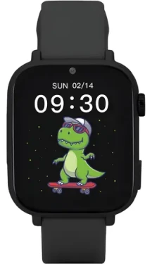 Garett Kids N!ce Pre 4G čierna / Detské hodinky / 1.85 "/ GPS / SOS tlačidlo / krokomer / IP65 / Android iOS