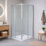 HOPA - Sprchovací kút BARCELONA PLUS QUADRATO - FARBA rámu - Chróm / Leštený hliník (ALU), Rozmer A - 90, Rozmer B - 90, Smer zatvárania - Univerzálny Ľavé / Pravé, Výplň - Číre bezpečnostné sklo - 5 / 6 mm (OLBBAR90CC