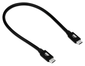 OWC Thunderbolt 5 (0,3 m) čierna / Kábel USB-C / Thunderbolt 5 (OW-CBLTB5C0.3M)