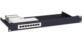 Rackmount.IT Montážna sada pre Ubiquiti USW-Lite-8-PoE / Montážna sada / 19" / 1U / modrá, metalická (RM-UB-T4)