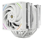 ThermalRight Royal Pretor 130 Ultra biela / Chladič procesora / Intel + AMD / 130 mm / 29.4 dBA / 2150 rpm (Royal Pretor 130 Ultra White)