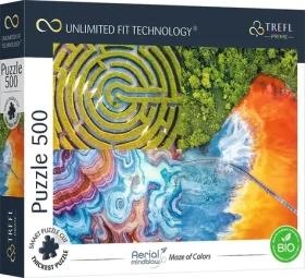Trefl - Puzzle - UFT Aerial Mindblow: Bludisko farieb