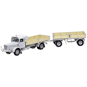 Revell 07580 Büssing 8000 S 13 mit Trailer model ťahača, stavebnica 1:24; 07580