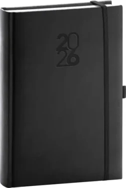 NOTIQUE Denný diár Aprint Top 2026 čierny / 15 x 21 cm (PGD-DA5AT-6001)