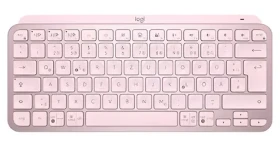 Logitech MX Keys Mini DE ružová / bezdrôtová klávesnica / DE layout / Bluetooth / LED podsvietenie (920-010481)