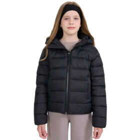 Detská páperová bunda 4F U0704 dark black 4FJWAW25TDJAU0704 20S 134 cm