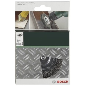 Bosch Accessories Kotúčové kefy pre vŕtacie stroje - zvlnený drôt, priemer 100 mm = 100 mm Ø drieku 6 mm 2609256532 1 ks; 2609256532