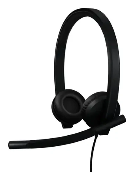 Logitech H570e Stereo čierna / Slúchadlá s mikrofónom / USB-C / MS Teams (981-001431)
