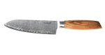 G21 Gourmet Damascus / Nôž Santoku / 17 cm / rukoväť zebrawood (NB-P2699-SAN)