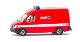 Siku Česká verzia - hasiči dodávka