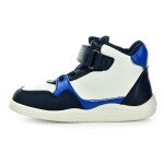 Beppi Casual boot white/navy celoročné členkové barefoot topánky 28 EUR