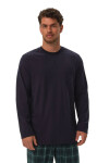 Pánske pyžamo 41913 Herb dark blue - HENDERSON tmavě modrá L