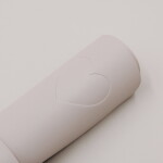 Eulenschnitt Podložka na pracovní stůl Heart Taupe 80 x 40 cm