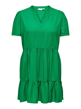 ONLY CARMAKOMA Dámske šaty CARTIRI-CARO Regular Fit 15311976 Green Bee