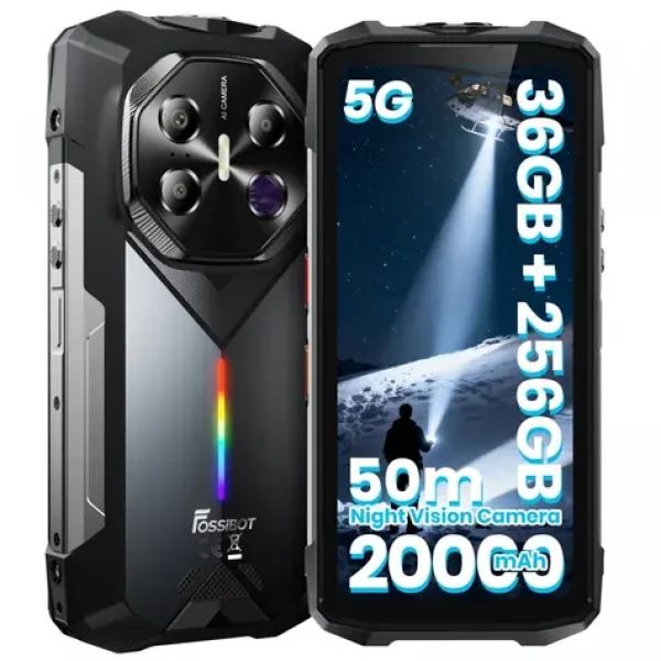 F113 šedá / Mobilný telefón (FOSSIBOTF113GRAY)