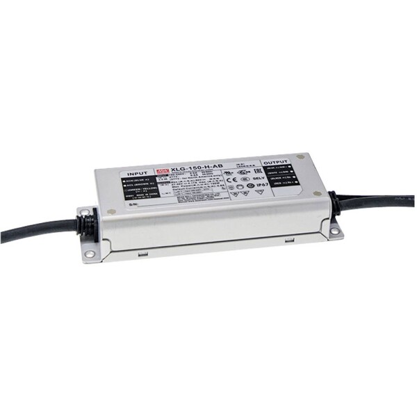 MEAN WELL XLG-150-H-AB LED driver konštantný výkon 150 W 2680 - 4170 mA 27 - 56 V/DC stmievací funkcie 3v1, schválenie nábytku, outdoorový, PFC spínacie obvod,; XLG-150-H-AB