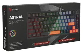 Savio ASTRAL Black Jade / Herná klávesnica / TKL / RGB / USB-C (ASTRAL OUTEMU JADE 3 COLOURS)