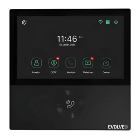 Evolveo DoorPhone AHD7 čierna / Rozširujúci monitor / WiFi (DPAHD7-MONITOR-B)