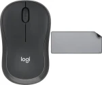 Logitech M240 Silent čierna + podložka Studio Series šedá / Sada myš + podložka / 4000 DPI / 3 tlačidlá