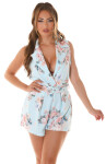 Sexy Koucla Jumpsuit with floral print belt Einheitsgroesse