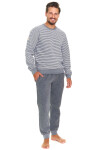 Pánske pyžamo 5248 tmavosivé - Doctornap šedá M