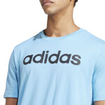 Adidas Essentials Single Jersey Lineárne vyšívané logo Tee IS1350 Muži