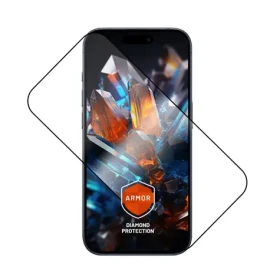 FIXED Ultra odolné tvrdené sklo Armor s Anti-dust aplikátorom a AR vrstvou pre Apple iPhone 17 Pro Max čierne (FIXGA2-1603-BK)
