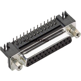 HARTING 09684635812 09684635812 D-SUB kolíková lišta 90 ° Pólov: 37 spájkovaný konektor 1 ks; 09684635812