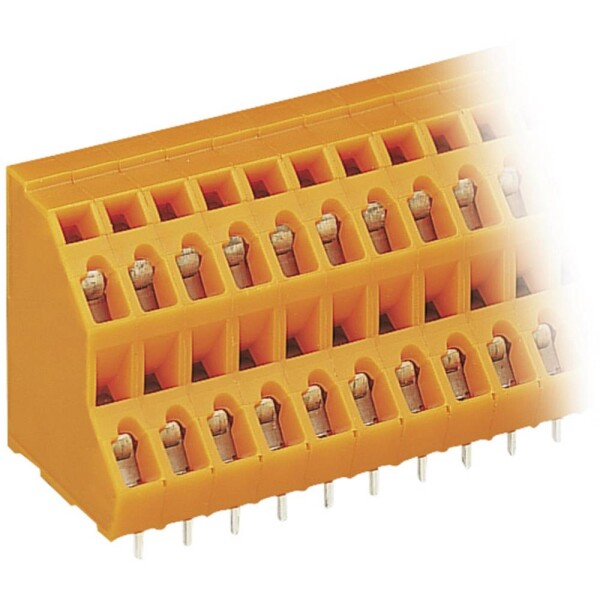 WAGO 736-308 dvojradový svorka 2.50 mm² Pólov 16 oranžová 1 ks; 736-308
