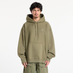 Mikina Nike Solo Swoosh Men's Pullover Hoodie Medium Olive/ Medium Olive/ White XL